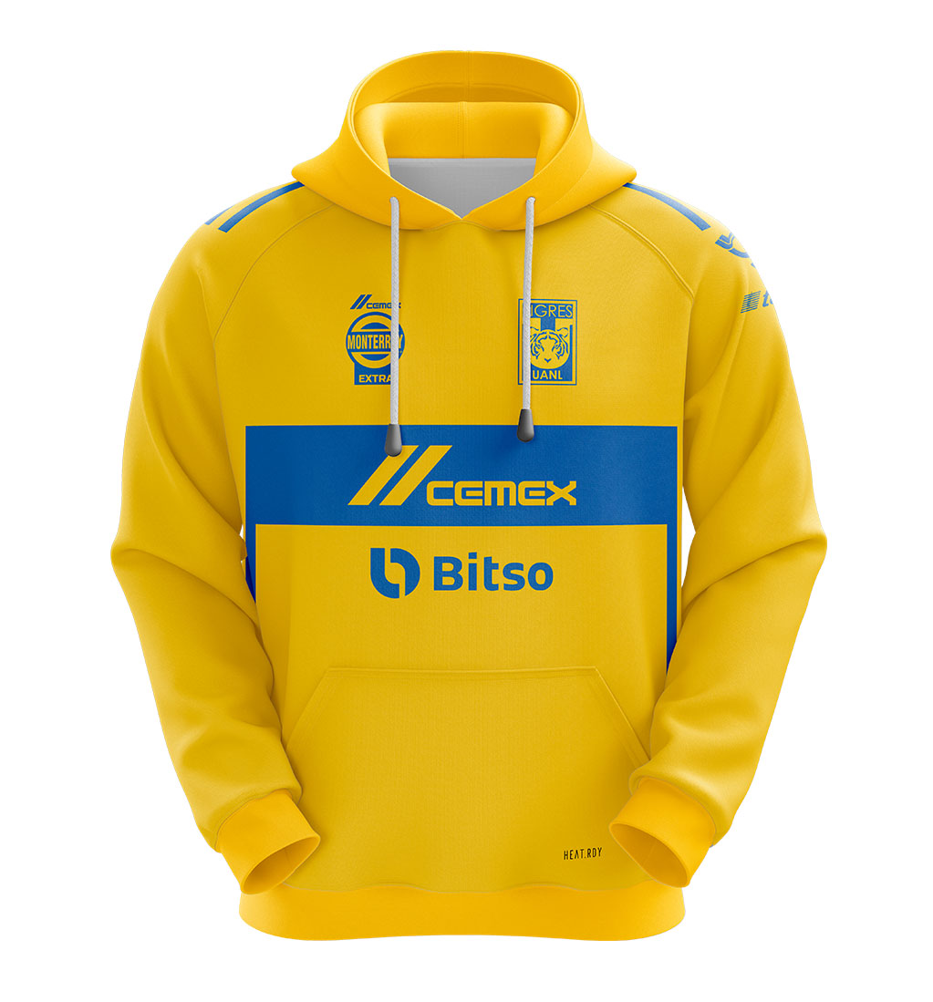 SUDADERA TIGRES 17