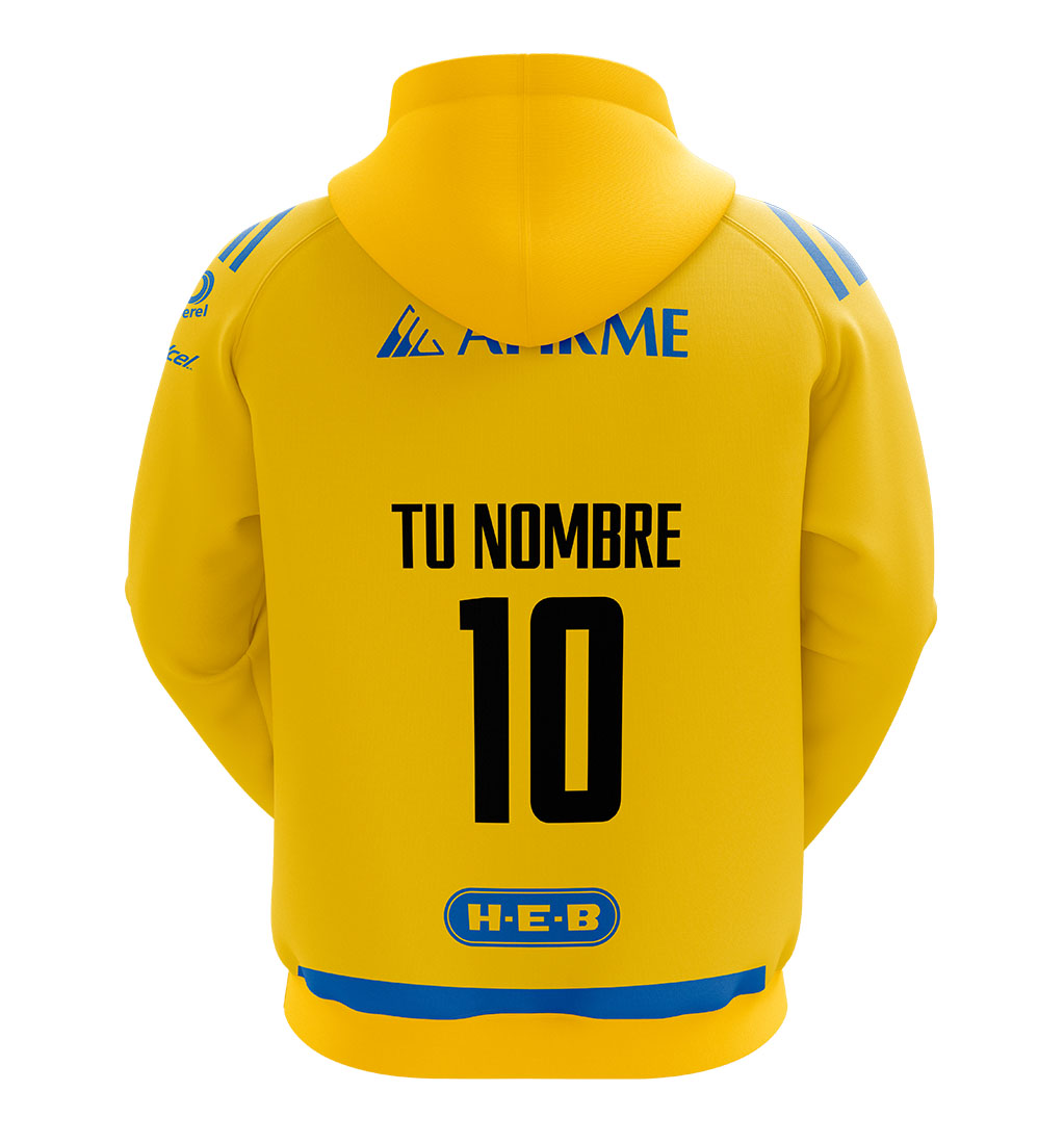 SUDADERA TIGRES 17