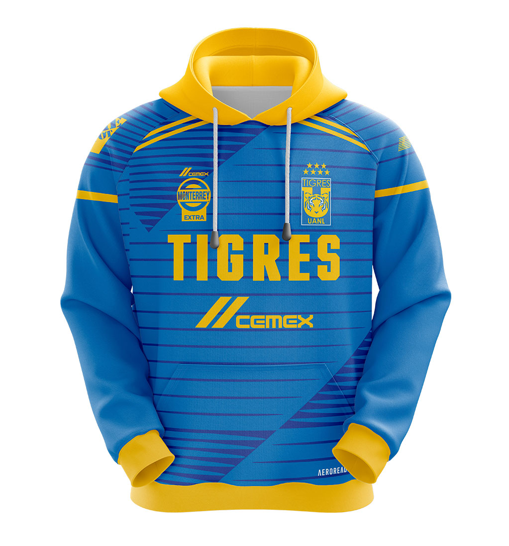 SUDADERA TIGRES 19