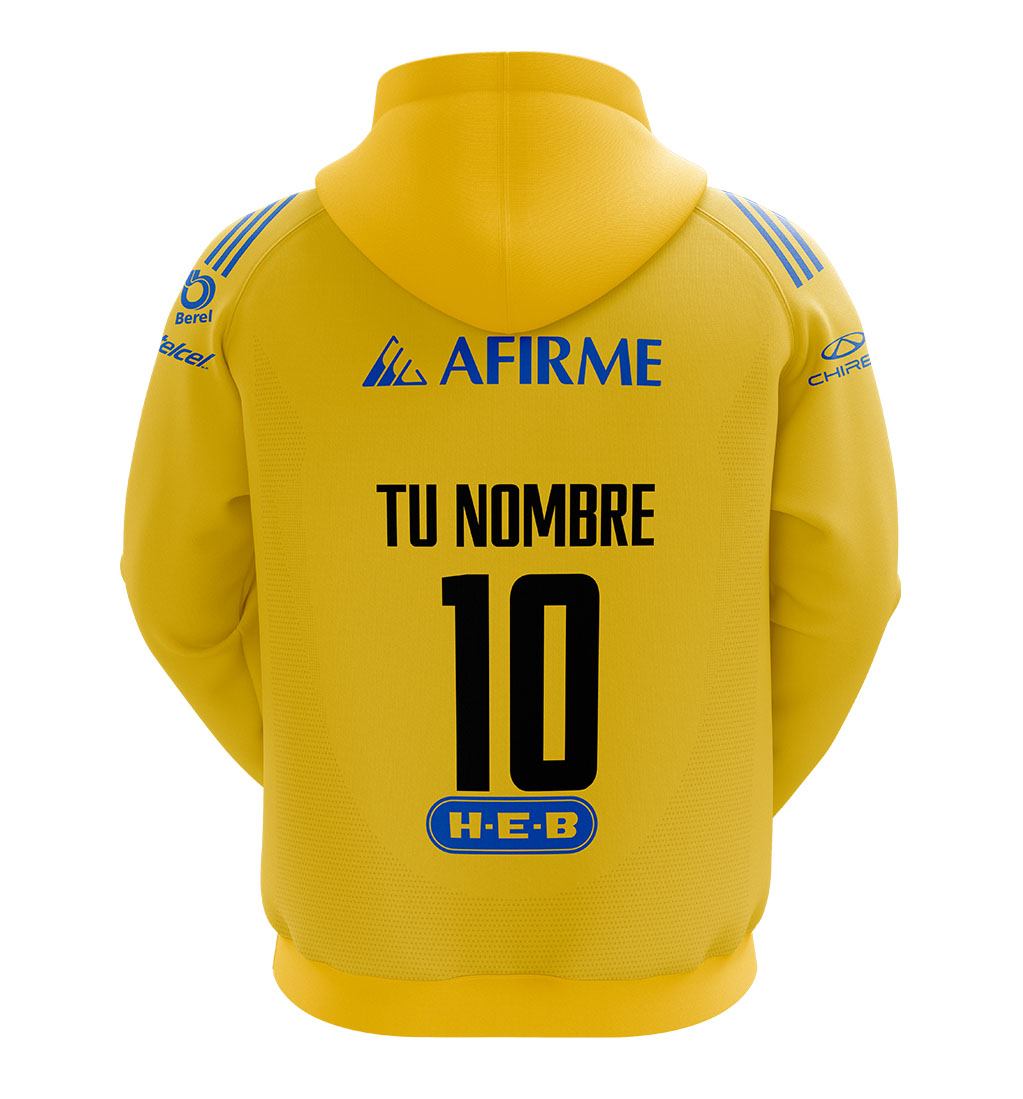 SUDADERA TIGRES 22