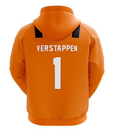 22 Verstappen-Playera Naranja