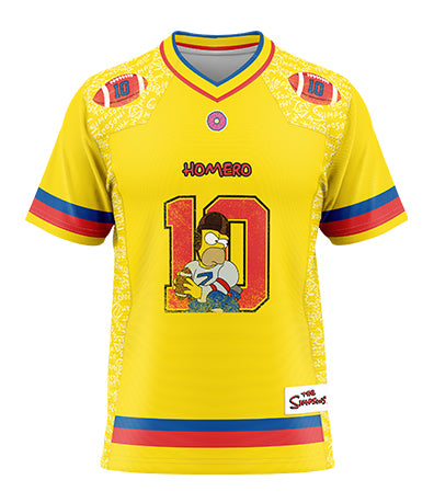 jersey futbol americano simpson 3